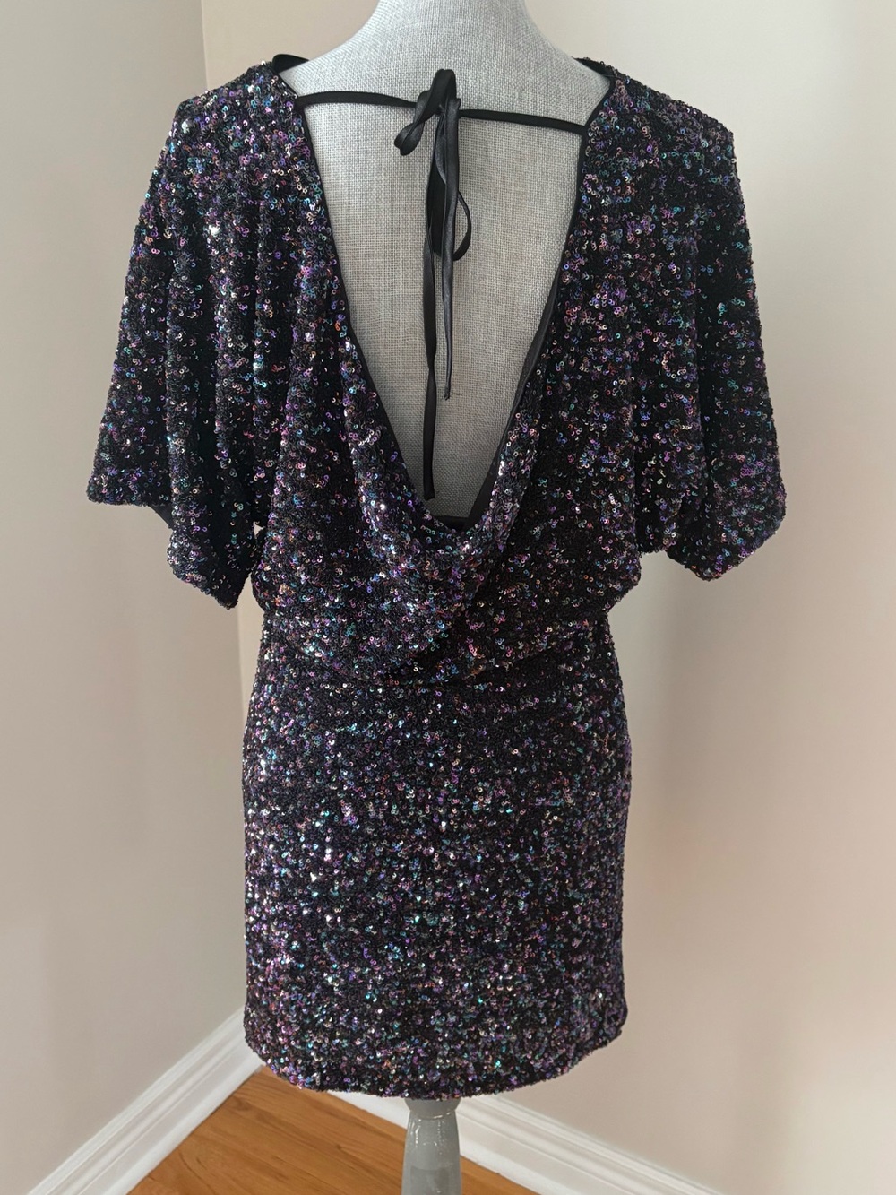 Apricot Mini Dress - Picture 3 of 5